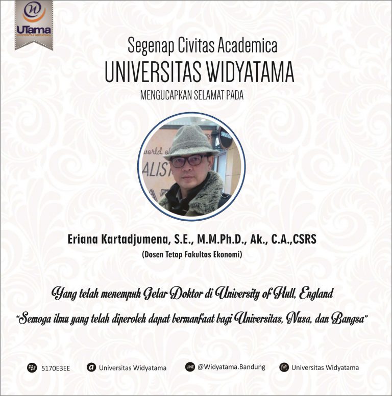 Peraih Gelar Doktor di University of Hull, England