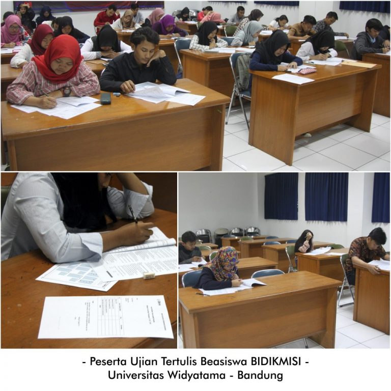 Seleksi Beasiswa Bidikmisi Widyatama 2017