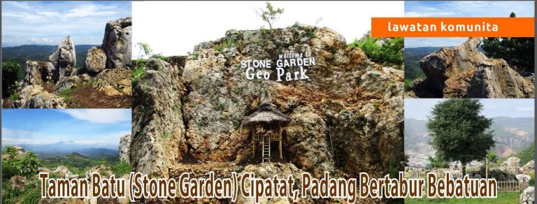 Taman Batu (Stone Garden) Cipatat, Padang Bertabur Bebatuan