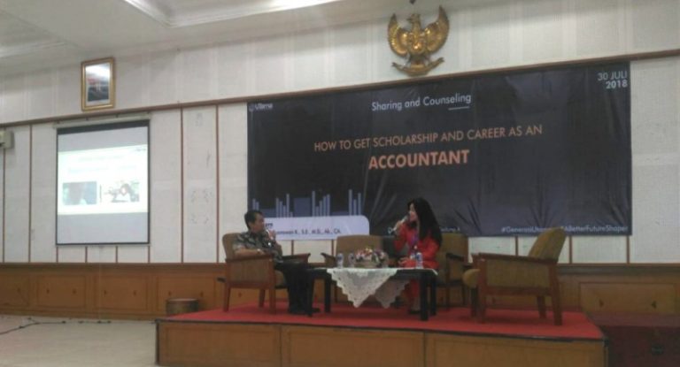 Fakultas Ekonomi Selenggarakan Sharing & Counseling Accounting Is Fun