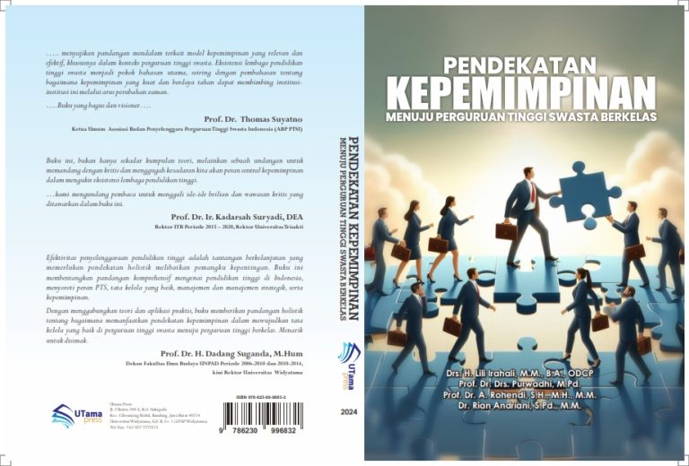 Ulasan Pakar Terhadap Buku PENDEKATAN KEPEMIMPINAN  MENUJU PERGURUAN TINGGI SWASTA BERKELAS